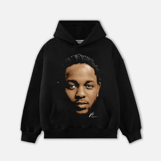 KENDRICKLAMAR HEAD HOODIE-1061 - RDMCLOTHINGART