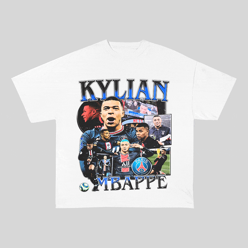 RDMCLOTHINGART tapestry hoodie KYLIAN HEAVY WEIGHT COTTON TEE-8964