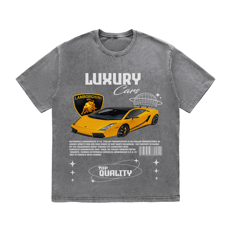 RDMCLOTHINGART tapestry hoodie LAMBORGHINI 00 HEAVY WEIGHT COTTON TEE-9100