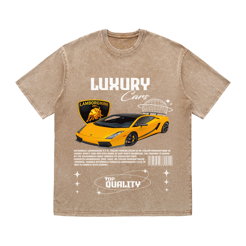 RDMCLOTHINGART tapestry hoodie LAMBORGHINI 00 HEAVY WEIGHT COTTON TEE-9100