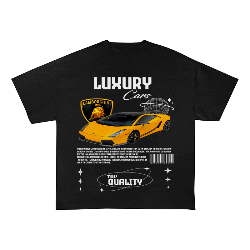 RDMCLOTHINGART tapestry hoodie LAMBORGHINI 00 HEAVY WEIGHT COTTON TEE-9100