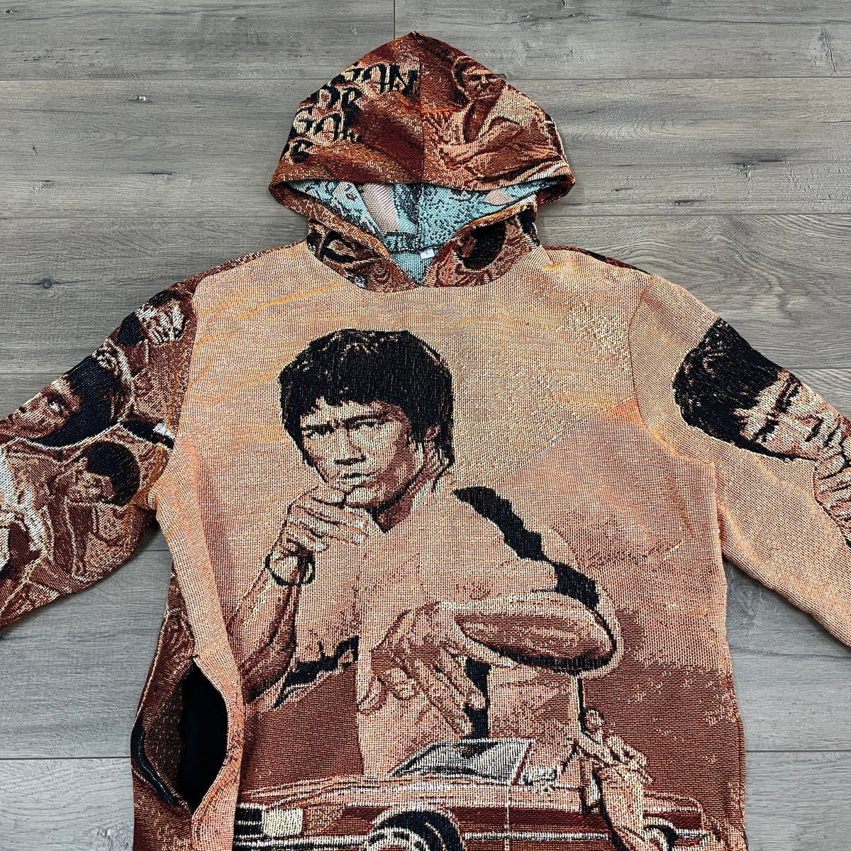 RDMCLOTHINGART tapestry hoodie LEE TAPESTRY HOODIE