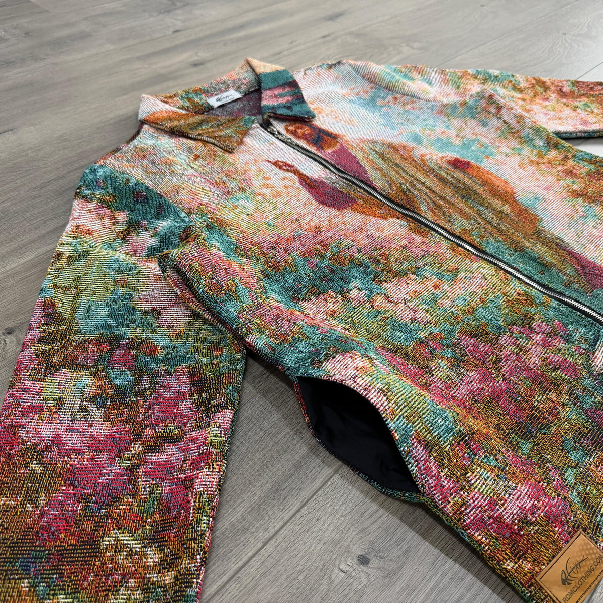 RDMCLOTHINGART tapestry hoodie LIGHT OF GARDEN TAPESTRY JACKET