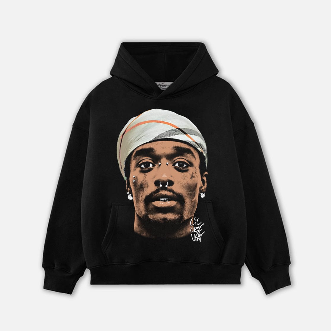 LILUZIVERT HEAD HOODIE-1092 - RDMCLOTHINGART