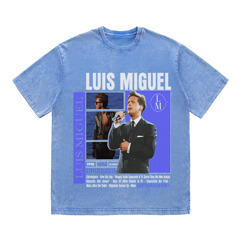 RDMCLOTHINGART tapestry hoodie LUIS MIGUEL HEAVY WEIGHT COTTON TEE-9006