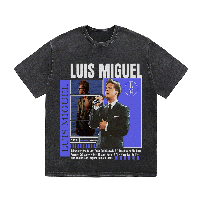 RDMCLOTHINGART tapestry hoodie LUIS MIGUEL HEAVY WEIGHT COTTON TEE-9006