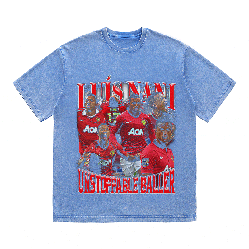 RDMCLOTHINGART tapestry hoodie LUIS NANI HEAVY WEIGHT COTTON TEE-8966