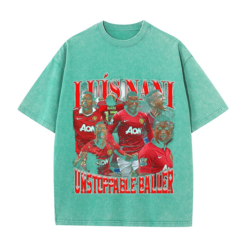 RDMCLOTHINGART tapestry hoodie LUIS NANI HEAVY WEIGHT COTTON TEE-8966