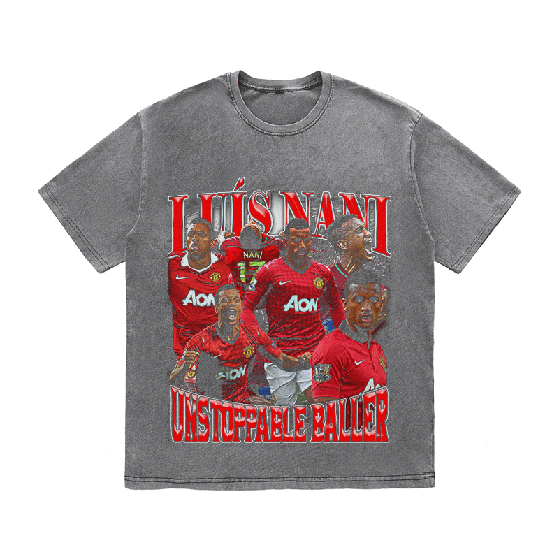 RDMCLOTHINGART tapestry hoodie LUIS NANI HEAVY WEIGHT COTTON TEE-8966