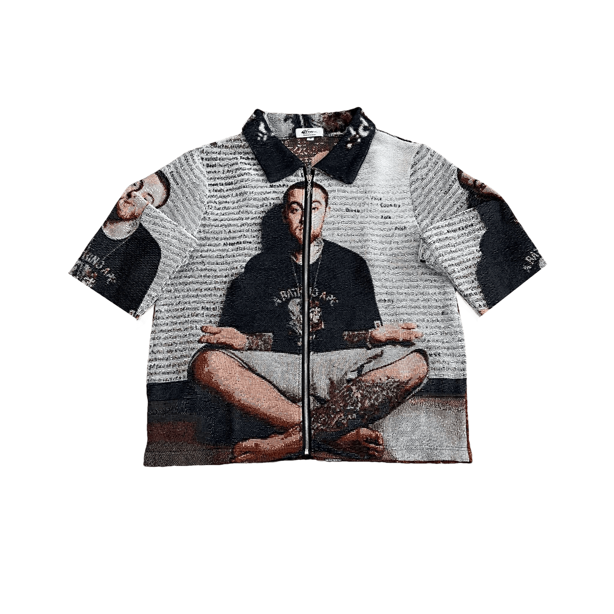 RDMCLOTHINGART tapestry hoodie MAC MILLER TAPESTRY TEE