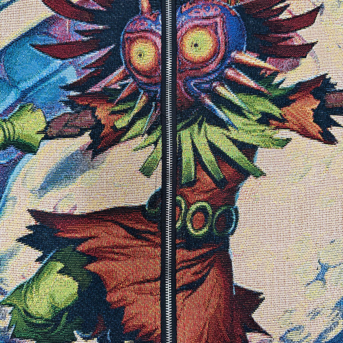 RDMCLOTHINGART tapestry hoodie MAJORA MASK TAPESTRY JACKET