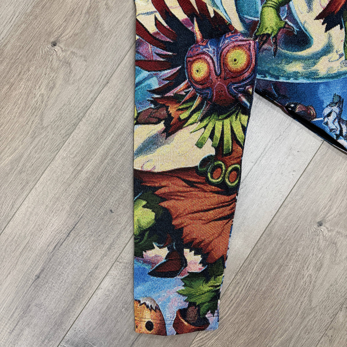RDMCLOTHINGART tapestry hoodie MAJORA MASK TAPESTRY JACKET