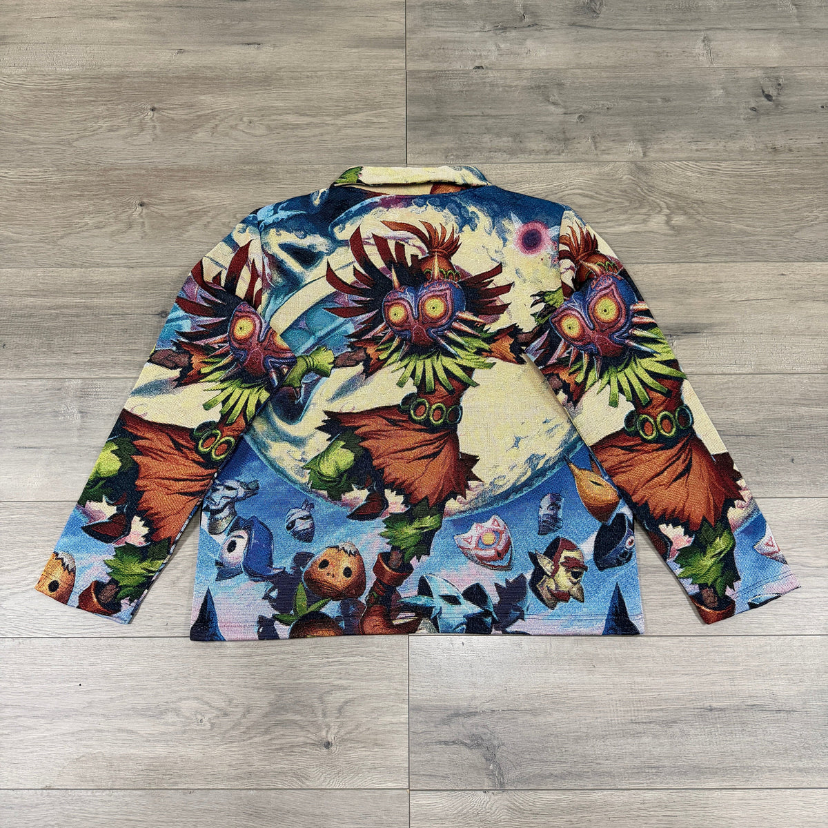 RDMCLOTHINGART tapestry hoodie MAJORA MASK TAPESTRY JACKET