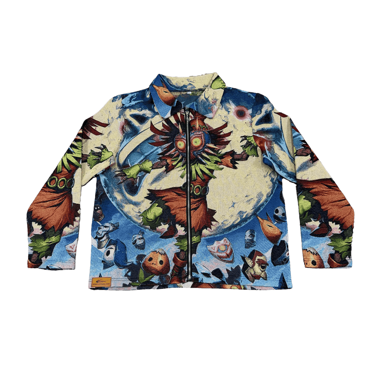 RDMCLOTHINGART tapestry hoodie MAJORA MASK TAPESTRY JACKET