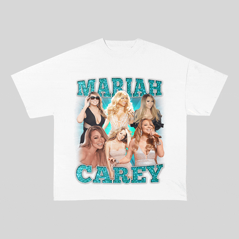 RDMCLOTHINGART tapestry hoodie MARIAH CAREY HEAVY WEIGHT COTTON TEE-9129