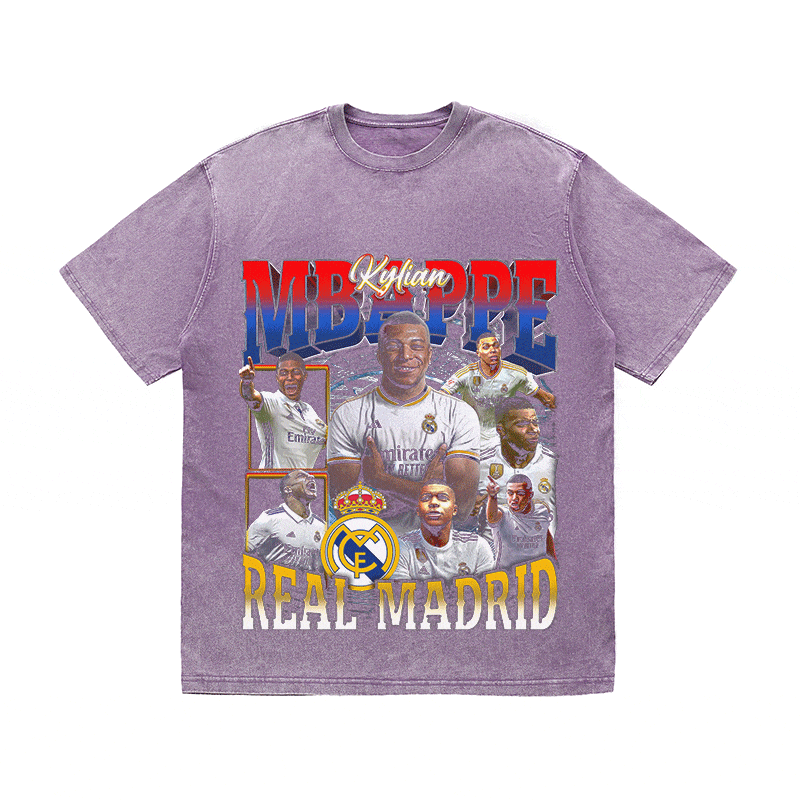 RDMCLOTHINGART tapestry hoodie MBAPPE HEAVY WEIGHT COTTON TEE-8969