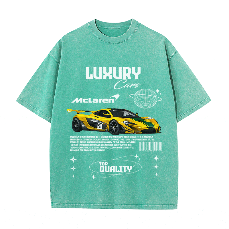 RDMCLOTHINGART tapestry hoodie MCLAREN HEAVY WEIGHT COTTON TEE-9105