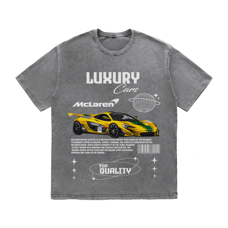 RDMCLOTHINGART tapestry hoodie MCLAREN HEAVY WEIGHT COTTON TEE-9105