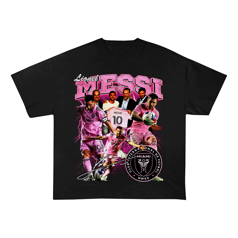 RDMCLOTHINGART tapestry hoodie MESSI HEAVY WEIGHT COTTON TEE-8974