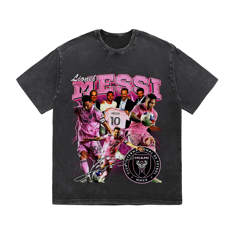 RDMCLOTHINGART tapestry hoodie MESSI HEAVY WEIGHT COTTON TEE-8974