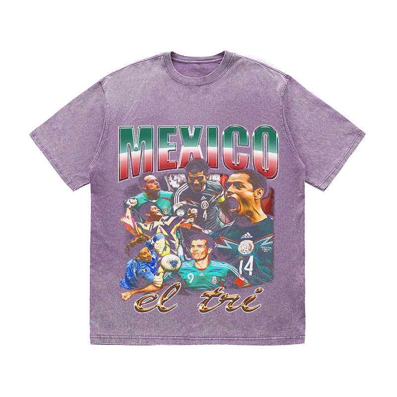 RDMCLOTHINGART tapestry hoodie MEXICO HEAVY WEIGHT COTTON TEE-8975