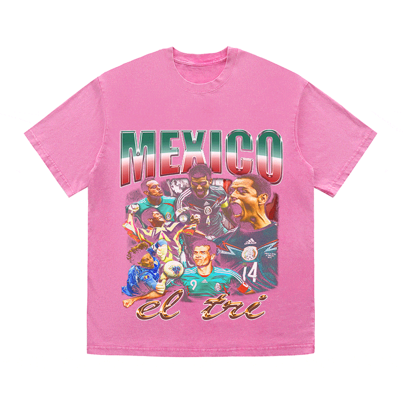 RDMCLOTHINGART tapestry hoodie MEXICO HEAVY WEIGHT COTTON TEE-8975