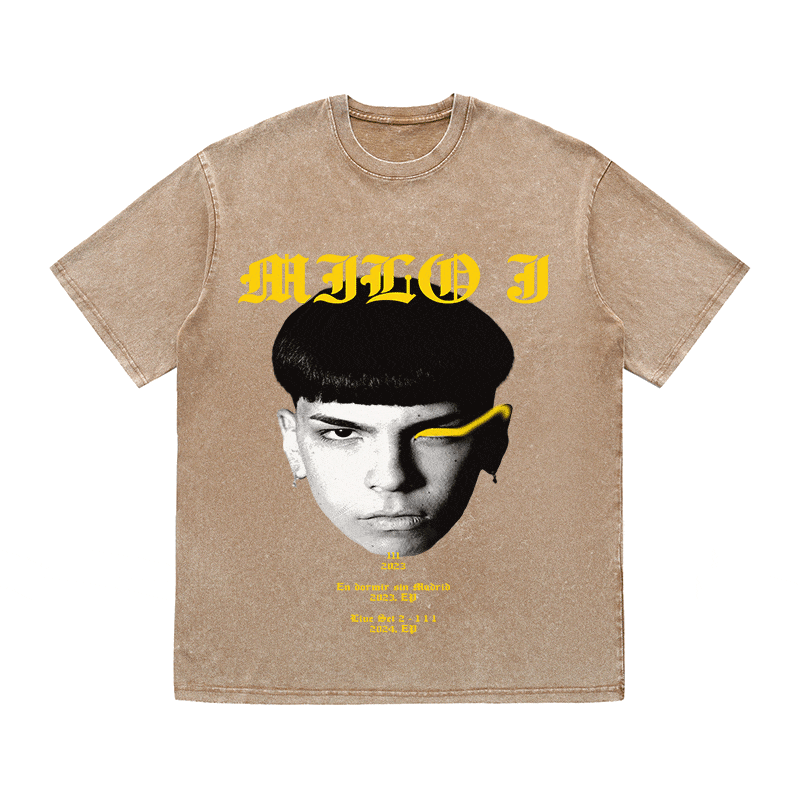 RDMCLOTHINGART tapestry hoodie MILO J HEAVY WEIGHT COTTON TEE-8886