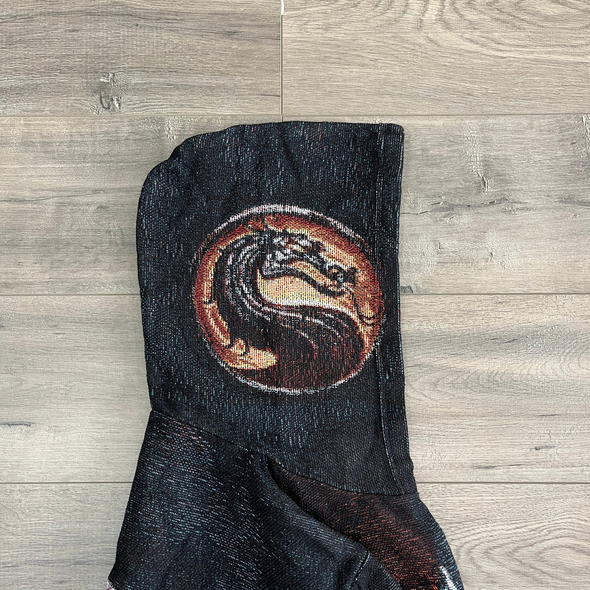 RDMCLOTHINGART tapestry hoodie MORTAL COMBAT TAPESTRY HOODIE