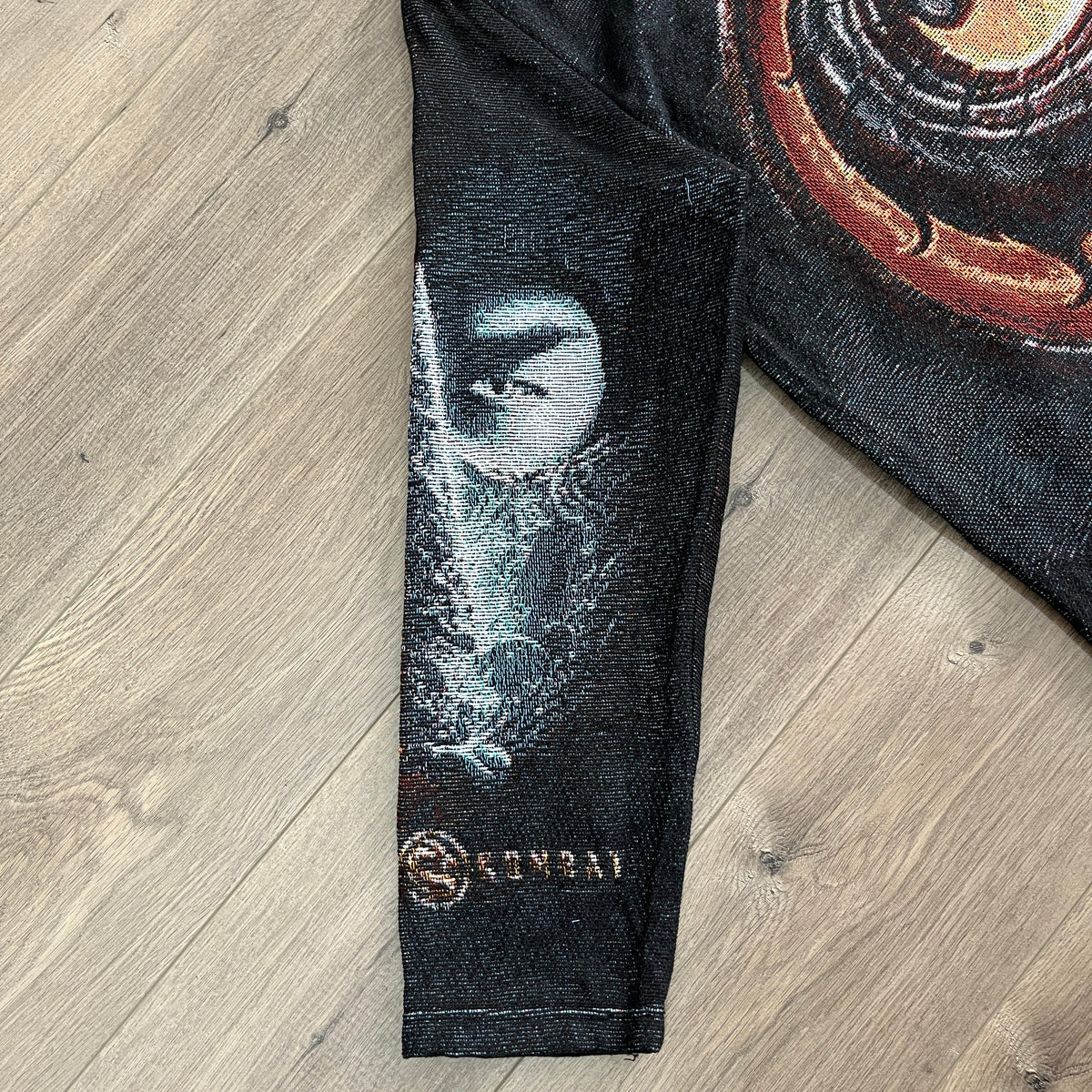 RDMCLOTHINGART tapestry hoodie MORTAL COMBAT TAPESTRY HOODIE