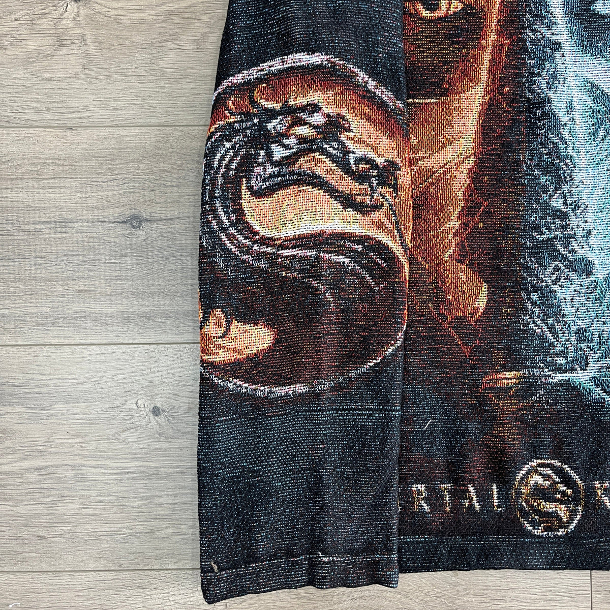 RDMCLOTHINGART tapestry hoodie MORTAL COMBAT TAPESTRY HOODIE