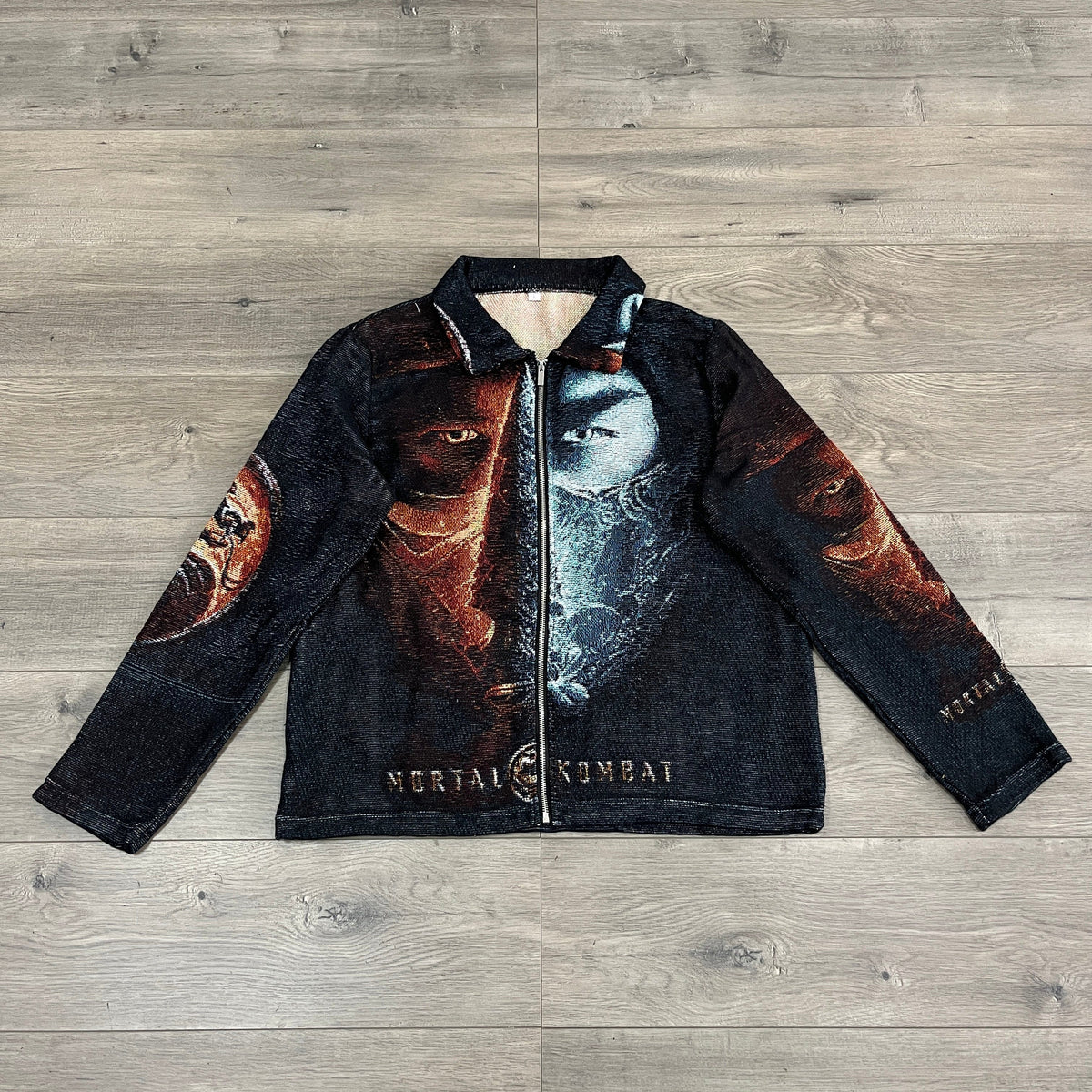 RDMCLOTHINGART tapestry hoodie MORTAL COMBAT TAPESTRY JACKET