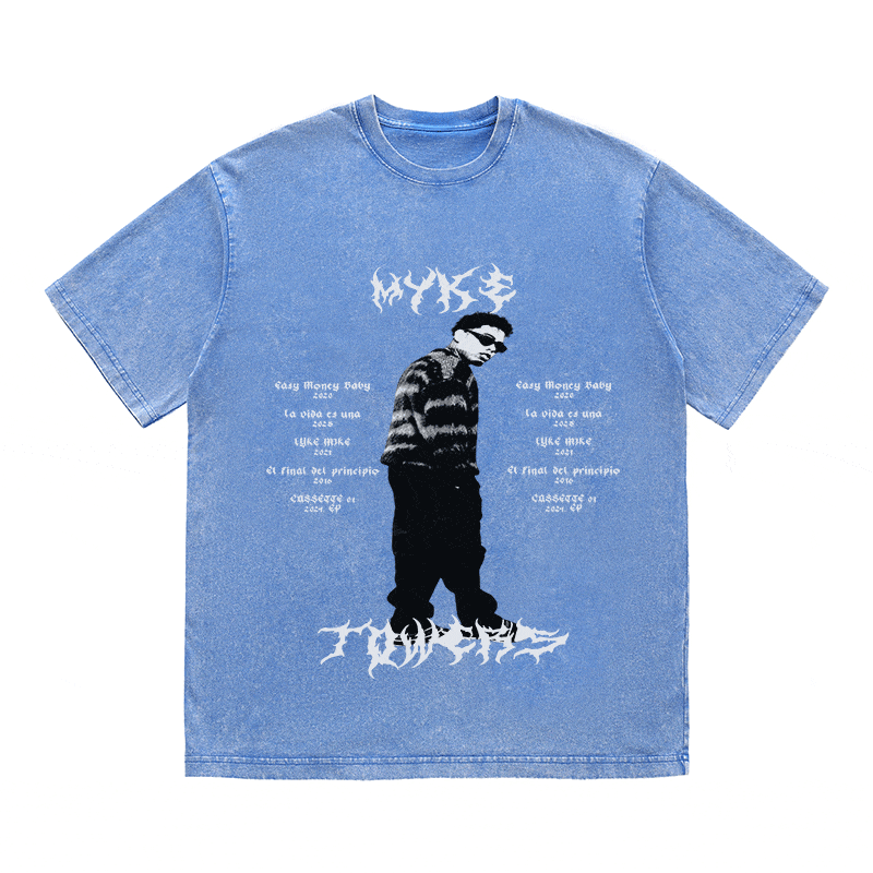 RDMCLOTHINGART tapestry hoodie MYKE TOWERS HEAVY WEIGHT COTTON TEE-8887