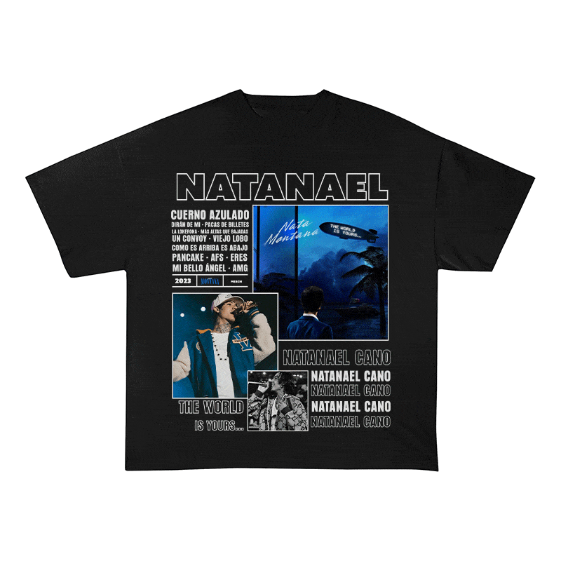 RDMCLOTHINGART tapestry hoodie NATANAEL CANO HEAVY WEIGHT COTTON TEE-9010