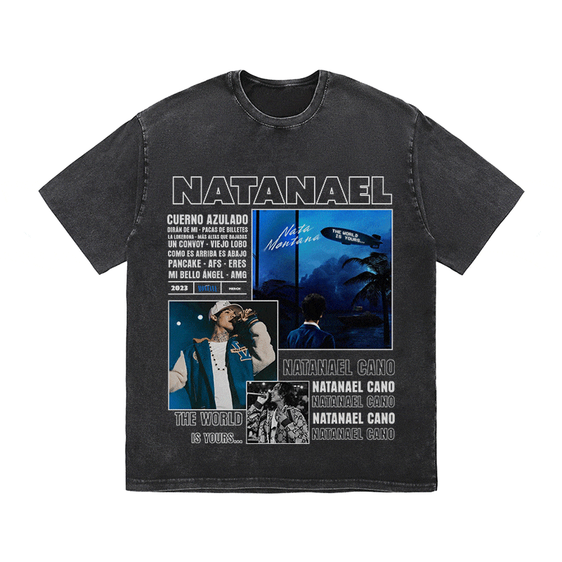 RDMCLOTHINGART tapestry hoodie NATANAEL CANO HEAVY WEIGHT COTTON TEE-9010