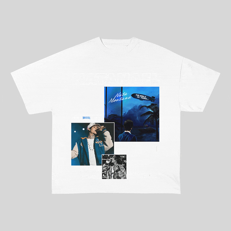 RDMCLOTHINGART tapestry hoodie NATANAEL CANO HEAVY WEIGHT COTTON TEE-9010