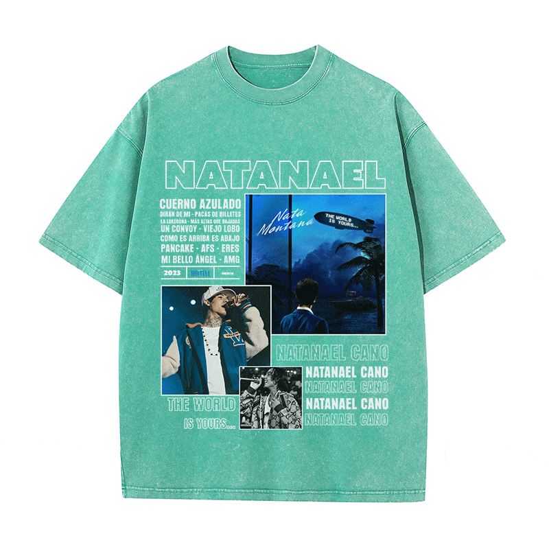 RDMCLOTHINGART tapestry hoodie NATANAEL CANO HEAVY WEIGHT COTTON TEE-9010