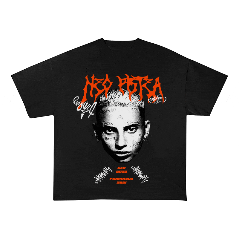 RDMCLOTHINGART tapestry hoodie NEO PISTEA HEAVY WEIGHT COTTON TEE-8941
