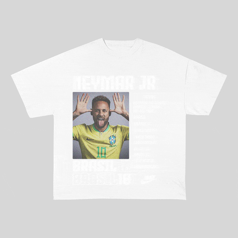 RDMCLOTHINGART tapestry hoodie NEYMAR HEAVY WEIGHT COTTON TEE-8824