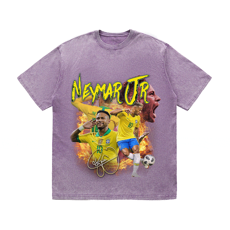 RDMCLOTHINGART tapestry hoodie NEYMAR JR HEAVY WEIGHT COTTON TEE-9168