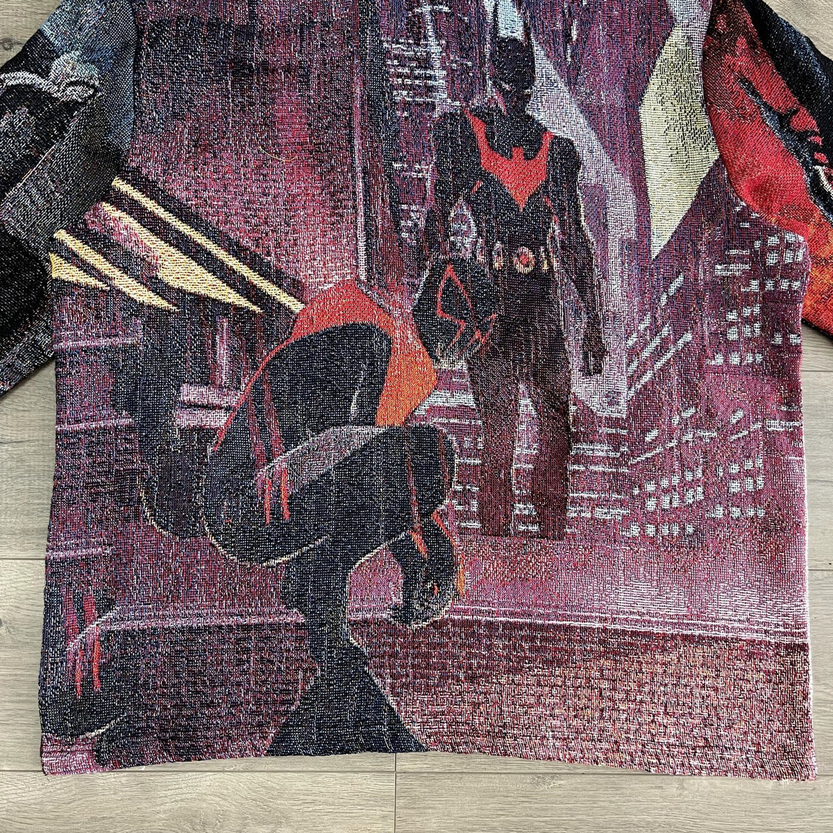 RDMCLOTHINGART tapestry hoodie NIGHTWING TAPESTRY TEE
