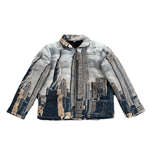 RDMCLOTHINGART tapestry hoodie NY CITY TAPESTRY COAT