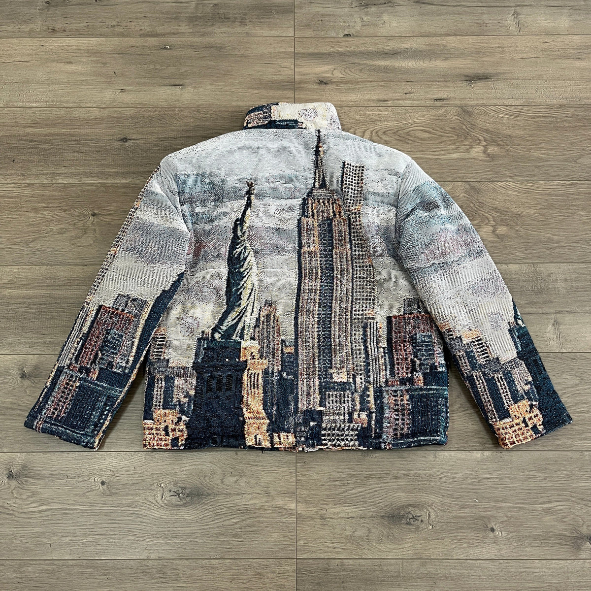 RDMCLOTHINGART tapestry hoodie NY CITY TAPESTRY COAT