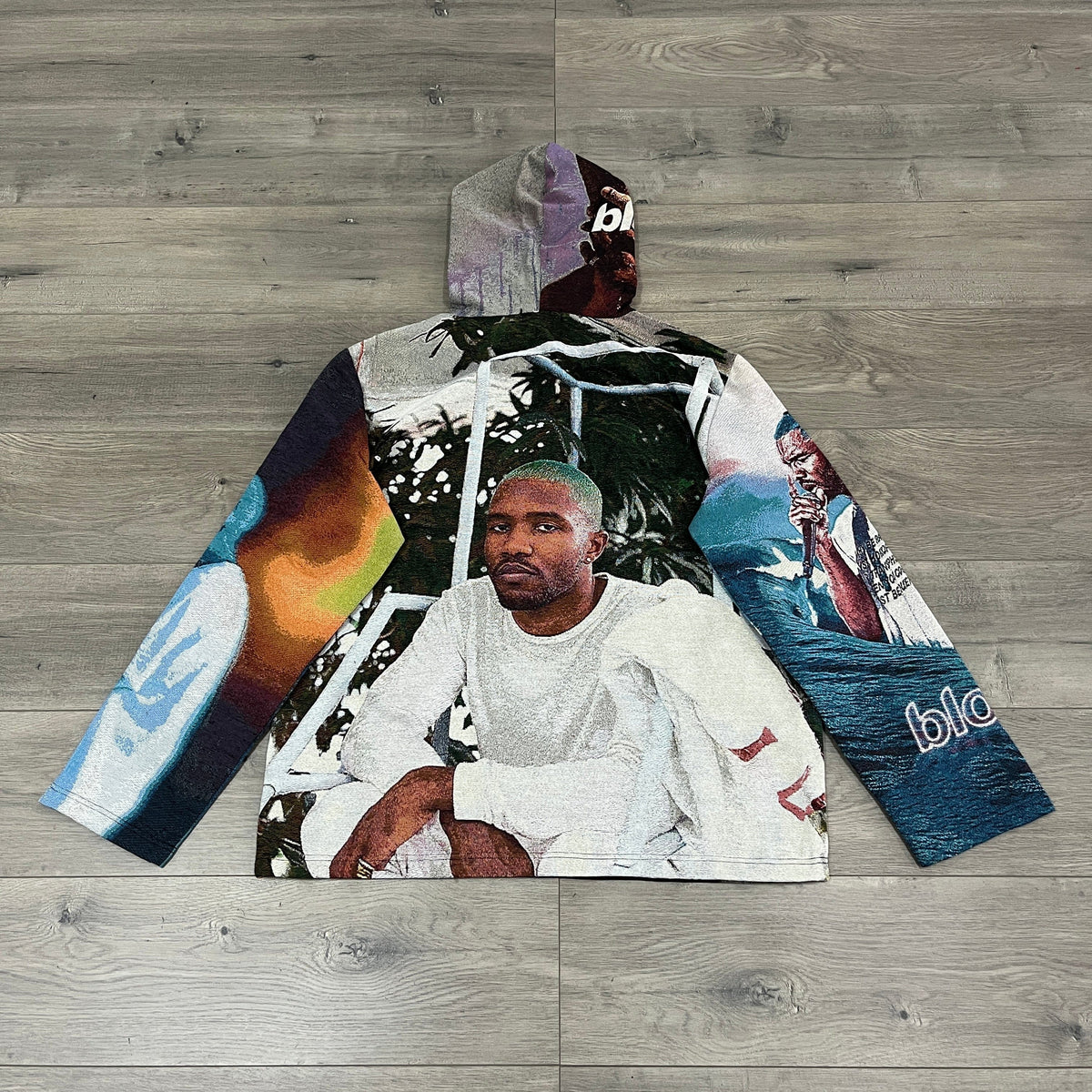 RDMCLOTHINGART tapestry hoodie OCEAN TAPESTRY HOODIE