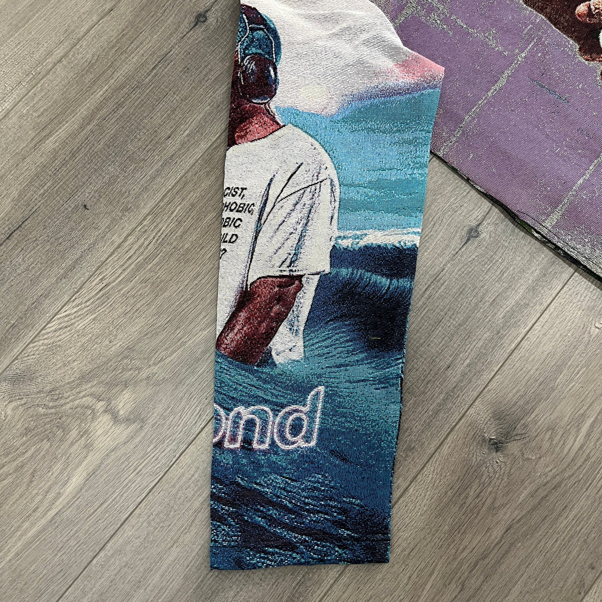 RDMCLOTHINGART tapestry hoodie OCEAN TAPESTRY HOODIE