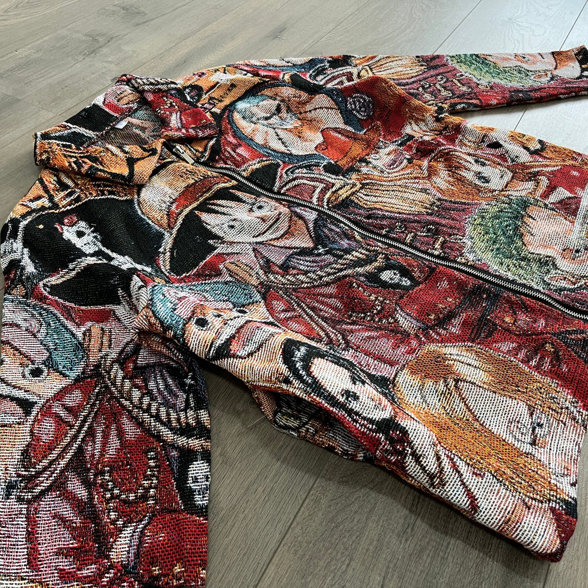 RDMCLOTHINGART tapestry hoodie ONE P V3 TAPESTRY JACKET