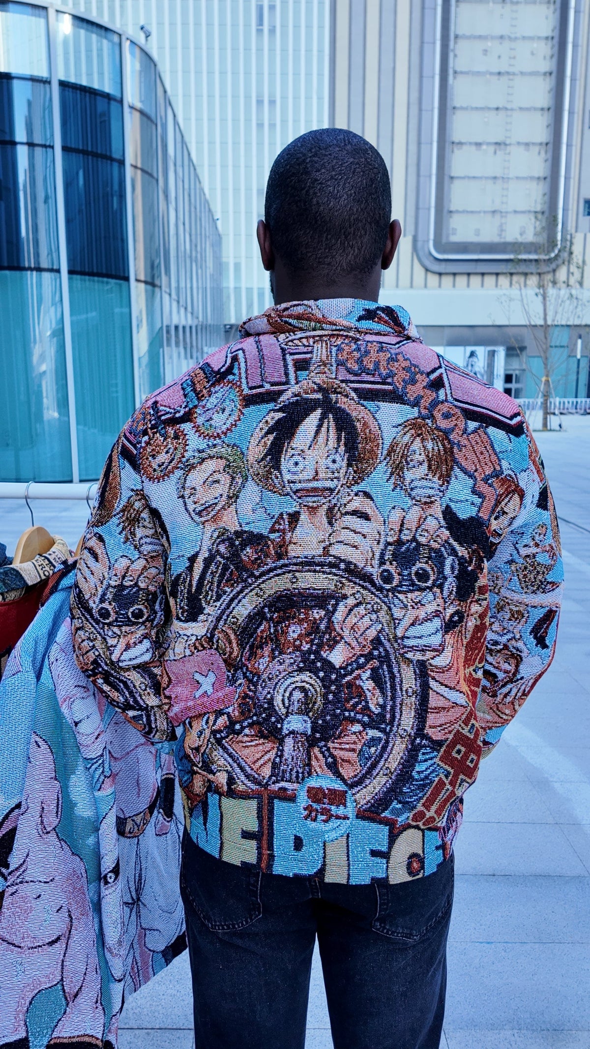 RDMCLOTHINGART tapestry hoodie ONE PIECE V2 TAPESTRY JACKET