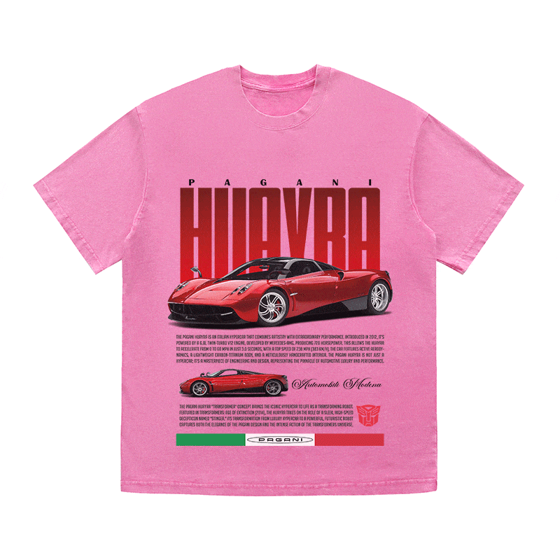 RDMCLOTHINGART tapestry hoodie PAGANI HUAYRA HEAVY WEIGHT COTTON TEE-8836