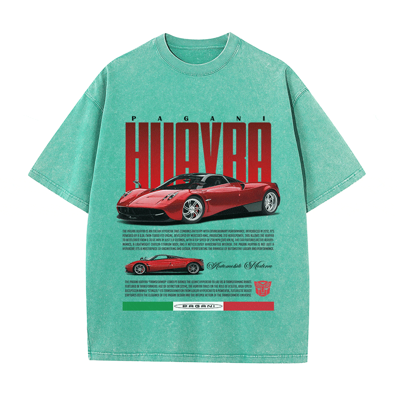 RDMCLOTHINGART tapestry hoodie PAGANI HUAYRA HEAVY WEIGHT COTTON TEE-8836