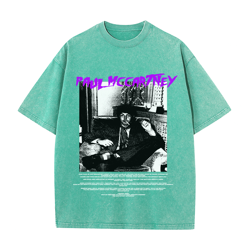 RDMCLOTHINGART tapestry hoodie PAUL MCCARTNEY HEAVY WEIGHT COTTON TEE-8944