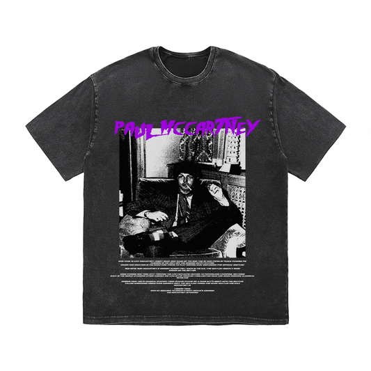 RDMCLOTHINGART tapestry hoodie PAUL MCCARTNEY HEAVY WEIGHT COTTON TEE-8944